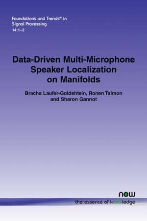 Data-Driven Multi-Microphone Speaker Localization on Manifolds de Bracha Laufer-Goldshtein