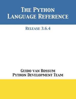 The Python Language Reference de Guido Van Rossum