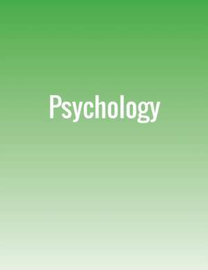 Psychology de Rose M Spielman