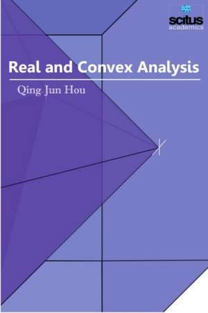 Real and Convex Analysis de Qing Jun Hou