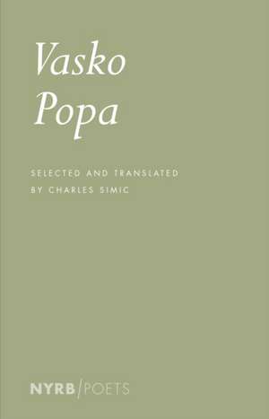 Vasko Popa de Charles Simic