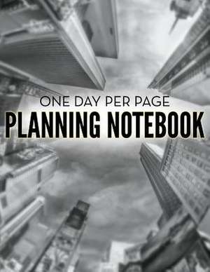 One Day Per Page Planning Notebook de Speedy Publishing LLC