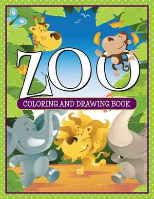 Zoo Coloring and Drawing Book de Marshall Koontz