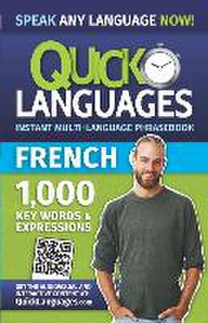 Quick Languages - English-French Phrasebook / Guide de conversation anglais-français de American Book Group