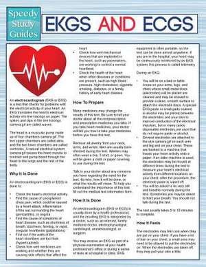 EKGs and Ecgs (Speedy Study Guides): Legacy of Dreams, Book III de Speedy Publishing LLC