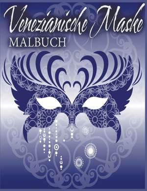 Venezianische Maske Malbuch de Julie Little