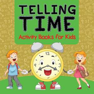 Telling Time Activity Books for Kids de Baby