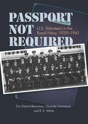Passport Not Required de Estate of Eric J. Dietrich-Berryman