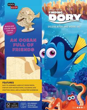 INCREDIBUILDS: FINDING DORY DELUXE BOOK AND MODEL SET de BARBARA BAZALDUA