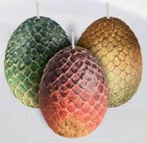 Insight Editions Game of Thrones Sculpted Dragon Egg Candl de Insight Editions