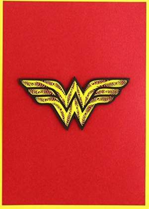 DC Comics: Wonder Woman Quilled Card de Insight Editions