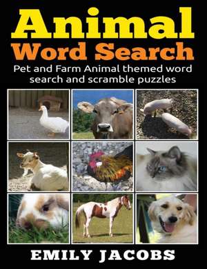 Animal Word Search de Emily Jacobs