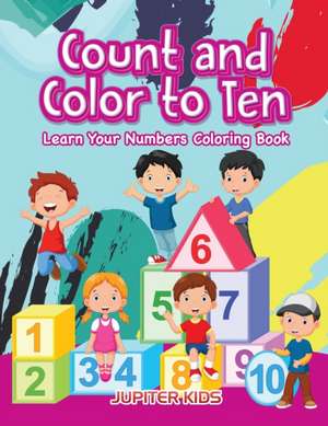 Count and color to Ten de Jupiter Kids