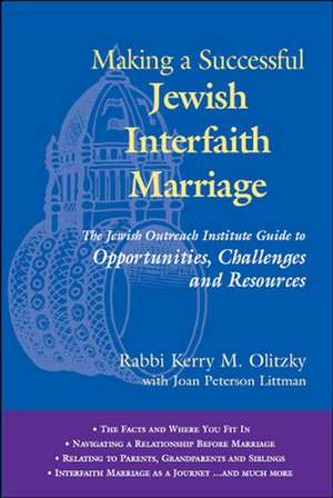 Making a Successful Jewish Interfaith Marriage de Kerry Olitzky