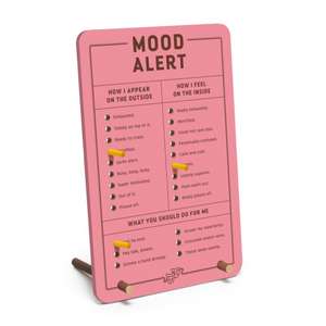 Knock Knock Mood Alert Desktop Pegboard