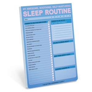 Knock Knock Sleep Routine Pad de Knock Knock