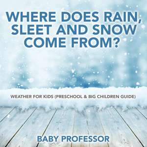 Where Does Rain, Sleet and Snow Come From? | Weather for Kids (Preschool & Big Children Guide) de Baby