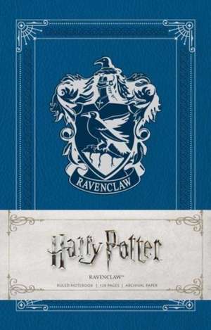 Ravenclaw Ruled Notebook Harry Potter de Insight Editions