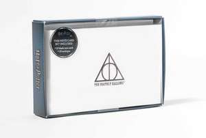 Deathly Hallows Foil Note Cards Harry Potter de Insight Editions