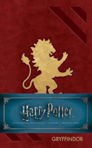 Harry Potter: Gryffindor Ruled Pocket Journal de Insight Editions