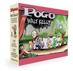 Pogo The Complete Syndicated Comic Strips Box Set: Vols. 7 & 8: Pockets Full of Pie & Hijinks from the Horn of Plenty de Walt Kelly