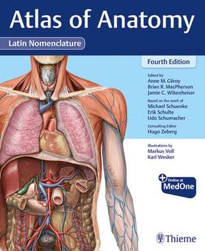 Atlas of Anatomy, Latin Nomenclature de Anne M. Gilroy