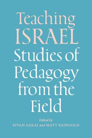 Teaching Israel de Matt Reingold