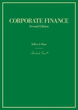 Corporate Finance de Jeffrey J. Haas