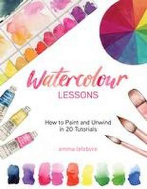 Watercolour Lessons de Emma Lefebvre