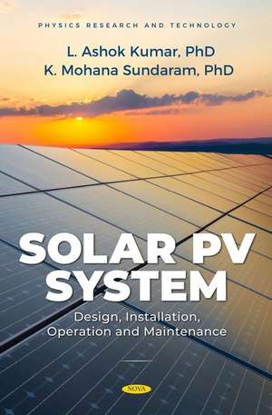 Solar PV System de L Ashok Kumar