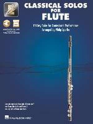 Classical Solos for Flute: 15 Easy Solos for Contest and Performance with Online Audio & Printable Piano Accompaniments