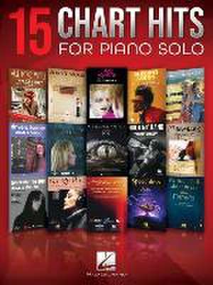 15 Chart Hits for Piano Solo Songbook