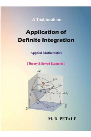 Application of Definite Integration de M D Petale