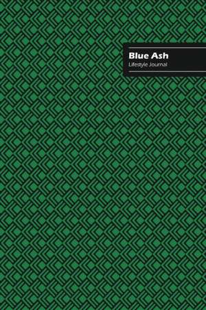 Blue Ash Lifestyle Journal, Creative Write-in Notebook, Dotted Lines, Wide Ruled, Medium Size (A5), 6 x 9 Inch (Green) de Design