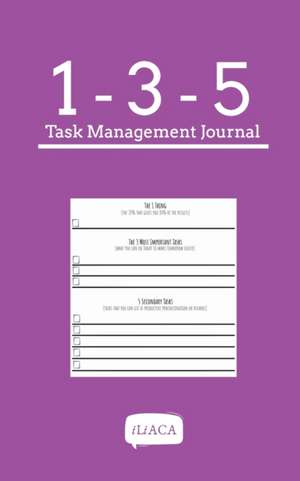 135 Task Management Journal de Iliaca