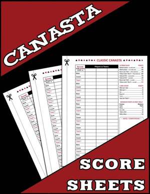 Canasta Score Sheets de Isabella Hart