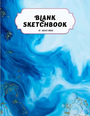 Blank Sketchbook de Deeasy Books