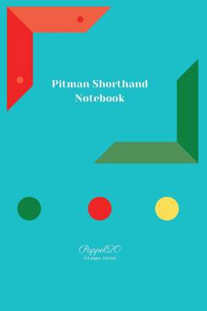 Pitman Shorthand Notebook| Light Blue Cover |6x9 de Pappel20