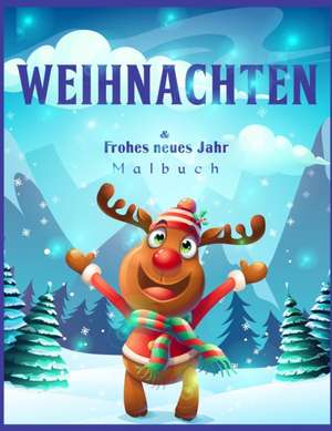 Weihnachten Malbuch de Lenard Vinci Press