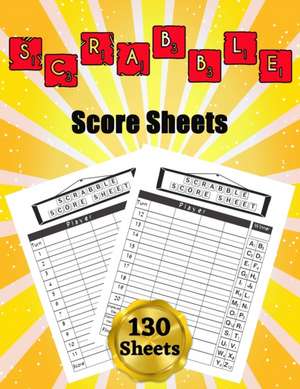 Scrabble Score Sheets de Scorebooks Essentials