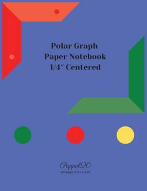 Polar Graph Paper Notebook de Pappel20