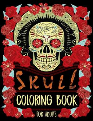 Skull Coloring Book for Adults de Tornis