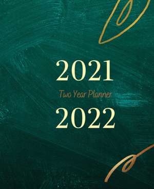 Two Year Planner 2021 - 2022 de Cook