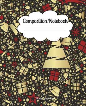 Christmas Composition Notebook de Kiddo Composition