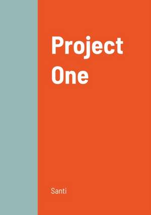 Project One de Krisanta Geslani