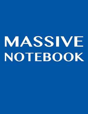 Massive Notebook de Eric Char