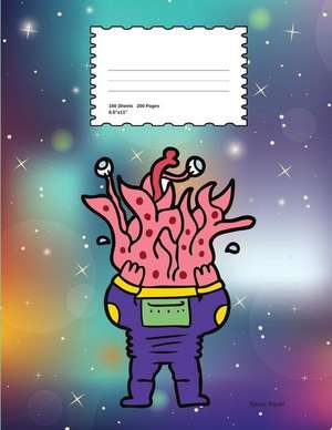 Space Squid: School Supplies Primary Composition Book for Kids de Kai Journals