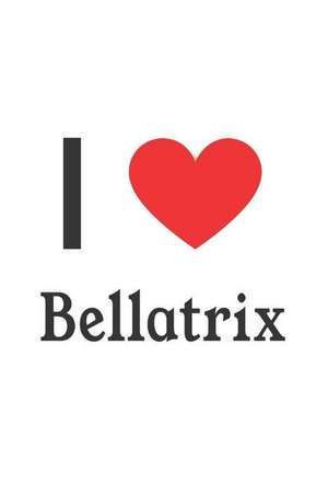 I Love Bellatrix: Bellatrix Designer Notebook de Perfect Papers