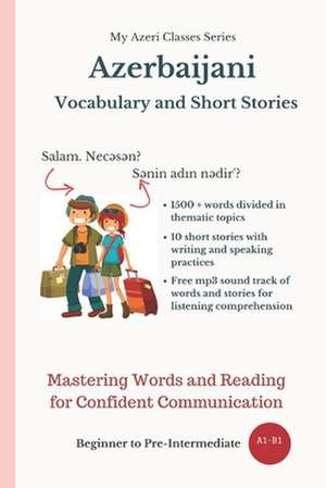 Azerbaijani: Vocabulary and Short Stories de Elvin Allazov