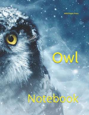 Owl: Notebook de Wild Pages Press